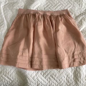 BCBG mazazria pink skirt size xs